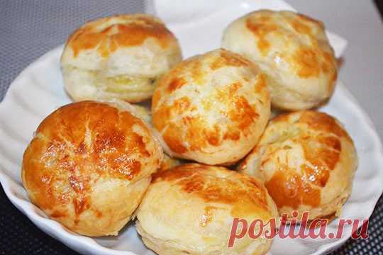 Слойки с картофелем |
