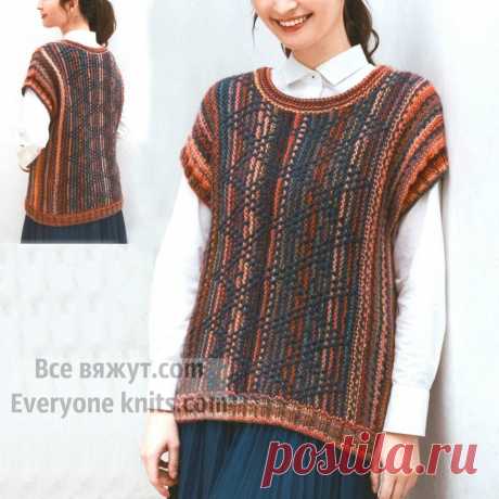Страна восходящего солнца. Handmade от дизайнеров. 15 моделей спицами. | Все вяжут.сом/Everyone knits.com | Яндекс Дзен