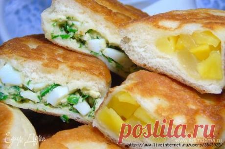 Пирожки жареные (общепитовские) - до неприличия нежнейшие, воздушные, с хрустящей корочкой!