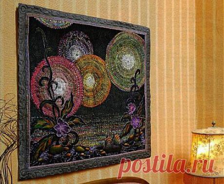 Лоскутные мелочи и не только.....: Двустороннее одеяло из лоскутков