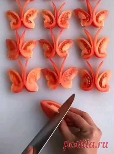 Vlinder Tomaat
