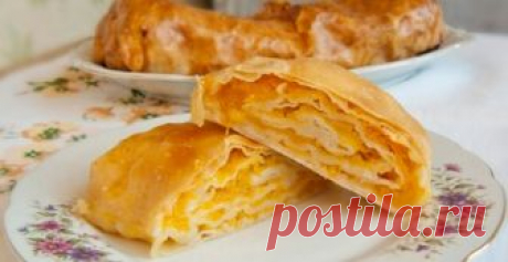 Вкусная и сочная вертута с тыквой. - ОБО ВСЁМ Вертута с тыквой в домашних условиях - отличный вариант для семейного обеда! Получается она невероят