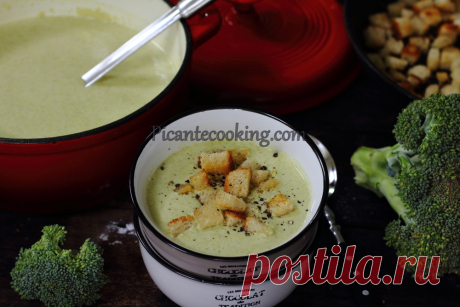 Крем-суп з броколі | Picantecooking