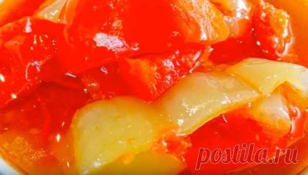 Лечо из болгарского перца с помидорами на зиму — 5 самых вкусных рецептов