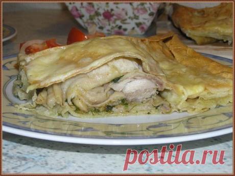 Курица в лаваше от Гаяне