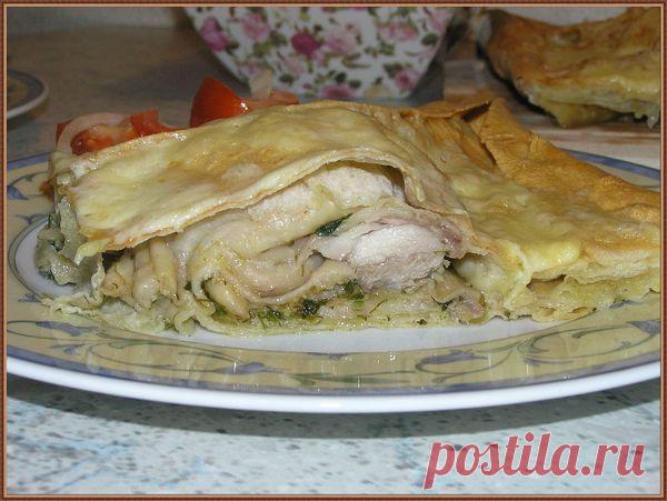 Курица в лаваше от Гаяне