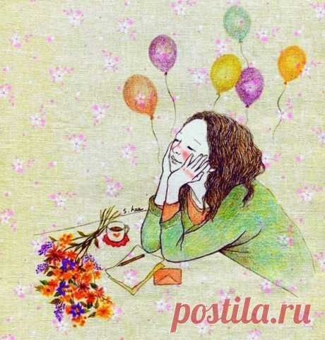 Я верю в дедушку Мороза,
Я верю в гномов, фей и троллей.
Я верю, что живут русалки
На дне в глубоком синем море.
И в Алладина верю тоже,
И в смелых рыцарей отважных…
Сколько мне лет? Наверно, много.
Да только ж разве это важно?

/Светлана Башлаева/