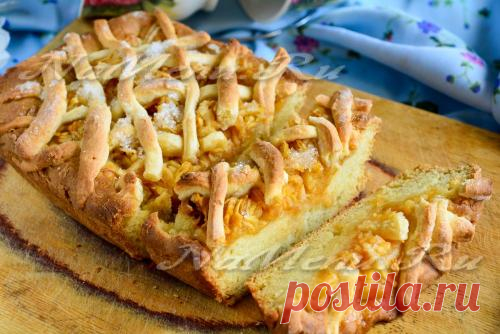 Песочный пирог с яблоками, рецепт с фото пошагово в духовке