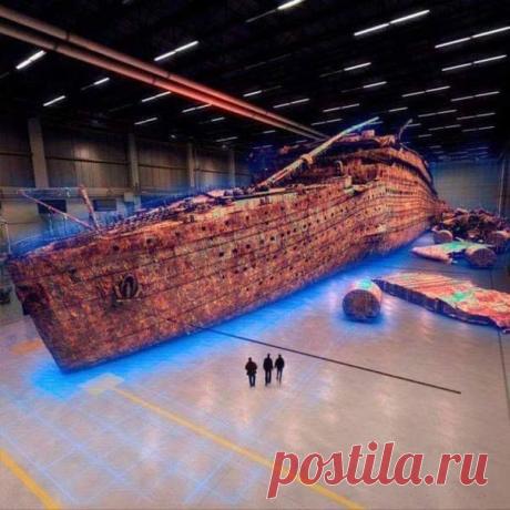 Титаник в натуральную величину, в 3D формате.