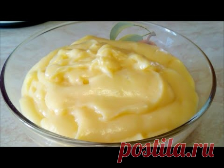 ЛУЧШИЙ !!! Рецепт заварного крема поэтапно