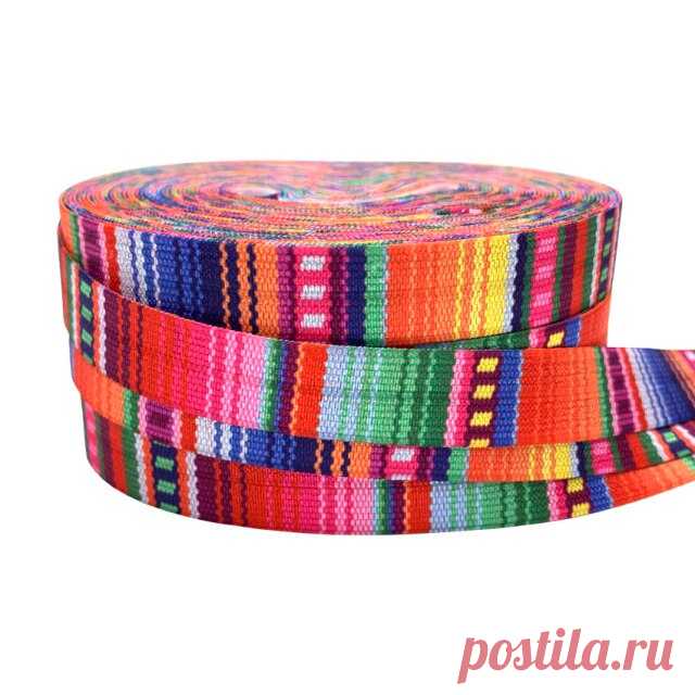 159р-Лента с принтом в полоску Aztec, 5 ярдов, эластичная лента с геометрическим рисунком, головной убор для вечерние, подарочная упаковка, аксессуары для шитья и домашнего декора | Дом и сад | АлиЭкспресс
