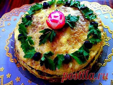 Приготовление закусочного торта / Салаты,закуски,соусы / Рецепты на любой вкус / Женские секреты / Женский стиль