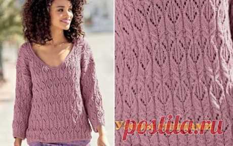 Узор (6) | Рельефные узоры
#рельефные_узоры 
Узор с четко выраженным структурным рисунком. Не смотря на то, что в схеме вязания есть накиды, особой роли они не играют. То есть модель не будет выглядеть слишком "дырявой".
