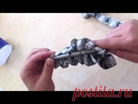 Вязание пряжи Болеро