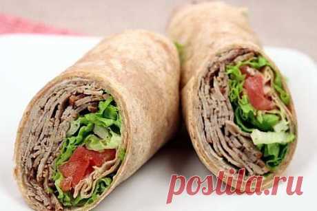 20 вкуснющих начинок для рулета из лаваша.