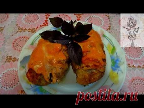 Куриные шкурки с начинкой, рецепт с рисом и грибами