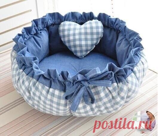 Шьем лежанку для собачек или кошечек