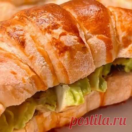 Пышные круассаны на завтрак