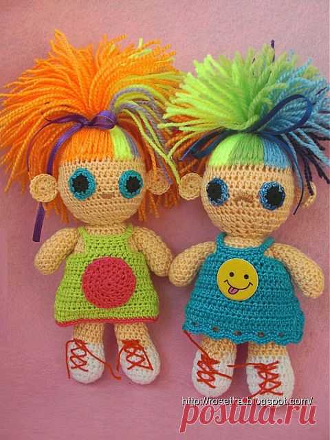 Йока – девочка крючком (Мастер-класс) » Клубка.Нет - Все о вязании крючком