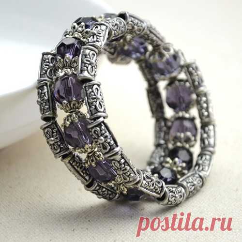 Стильный браслет своими руками за 10 минут