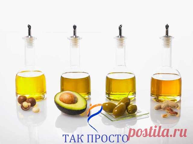Растительные масла - информация о каждом.