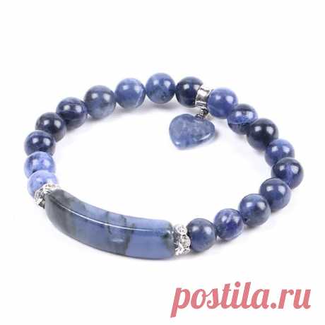 Женский браслет из натурального камня | AliExpress