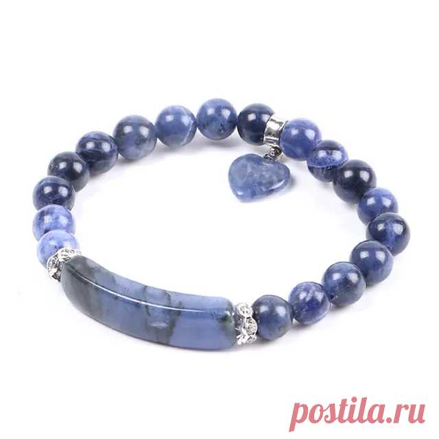 Женский браслет из натурального камня | AliExpress