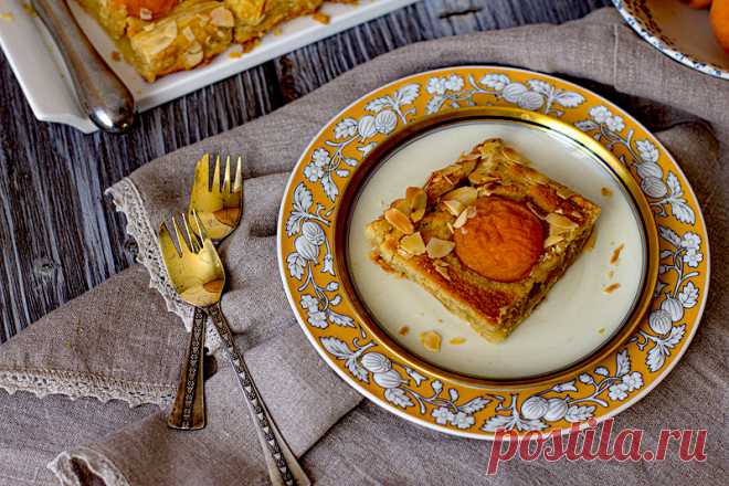 Пирог с франжипаном и подмаринованными абрикосами - Дело вкусa — LiveJournal