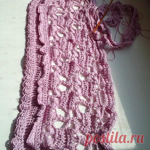 Шелковая поэма Ванессы Монторо. Платья крючком