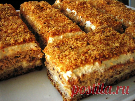 Пирожное “Белочка” с изюмом