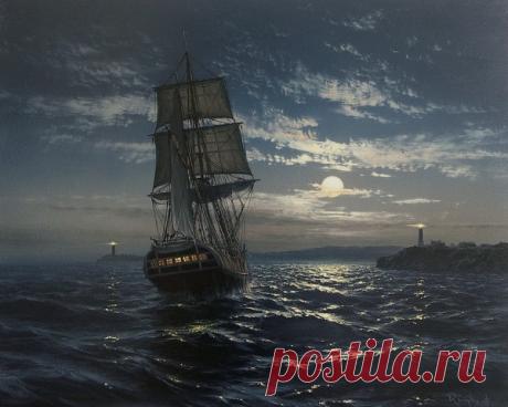 Художник маринист из польши Marek Ruzyk