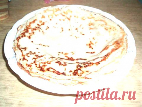Блины с грибами | Банк кулинарных рецептов