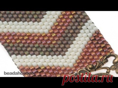 ▶ How to Flat Odd-Count Peyote Stitch - YouTube