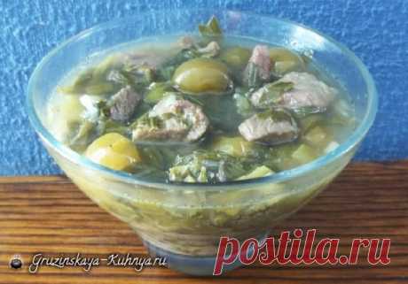 Чакапули из говядины по-грузински. Рецепт