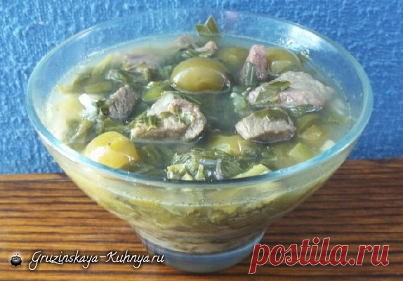 Чакапули из говядины по-грузински. Рецепт