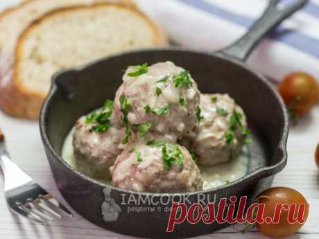 Гречаники в сметанном соусе — рецепт с фото Тефтели из мясного фарша и гречки, вкусное, не затратное как по времени, так и в материальном плане, блюдо. Станет отличным ужином.