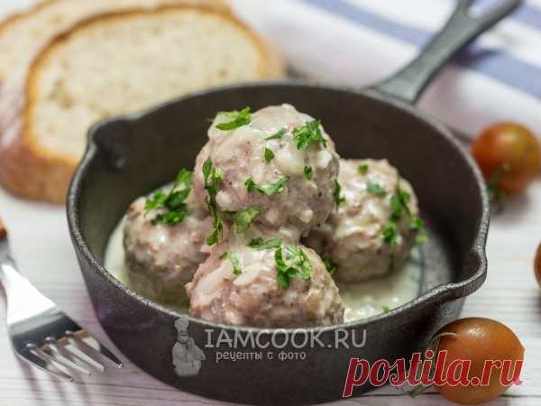 Гречаники в сметанном соусе — рецепт с фото Тефтели из мясного фарша и гречки, вкусное, не затратное как по времени, так и в материальном плане, блюдо. Станет отличным ужином.