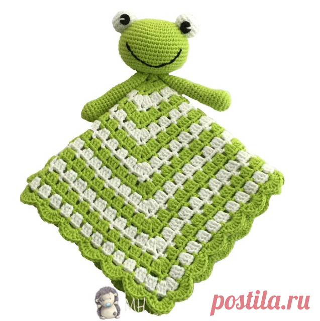 MADRES HIPERACTIVAS: manualidades y DIY con y para niños: Manta de Apego Ranita a Crochet, Patrón Gratis