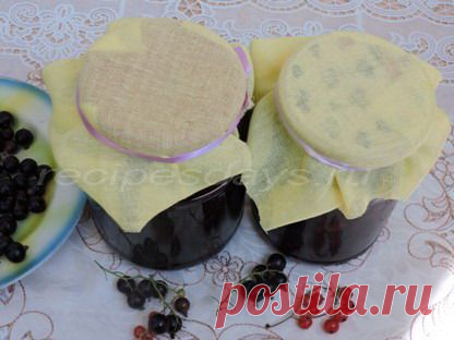 Рецепт варенья из черной смородины пятиминутка. Быстро и вкусно.