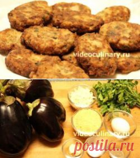 Котлеты из баклажанов – Вкусное вегетарианское блюдо