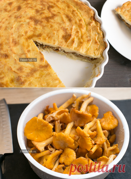 Как мы готовим картофельную запеканку с лисичками