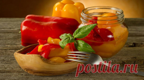 Сладкий болгарский перец на зиму Вкус у него сладенький, нежный с легкой остротой. Готовится проще простого, без стерилизации!