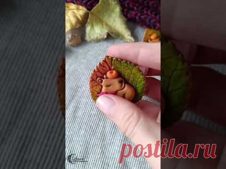 Капибара. Брошки ручной работы. ВК -