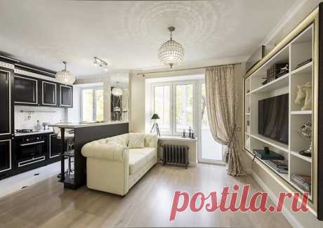 Квартира, в которой на 29 метрах уместилось все и даже больше. В это трудно поверить!