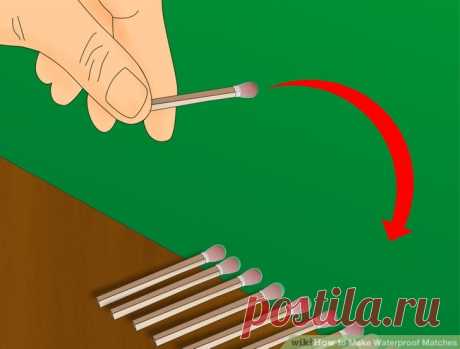 4 sposoby zarabiania Waterproof Matches - wikiHow