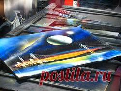 Рисование баллончиками