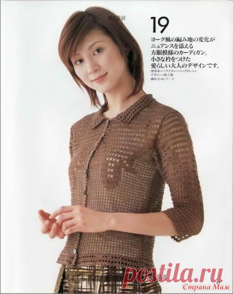 Рубашечка крючком .