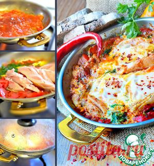Шакшука с мясом - кулинарный рецепт