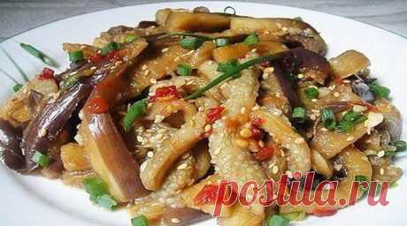 Нереально вкусные баклажаны по-корейски