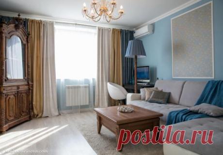 Голубая гостиная | Твой Ремонт!!!